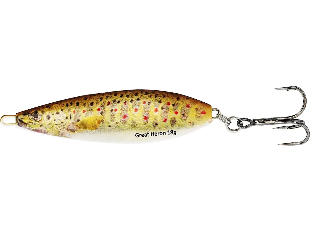 Comprar WESTIN GREAT HERON 13G 5.5CM BROWN TROUT FRY en Perú