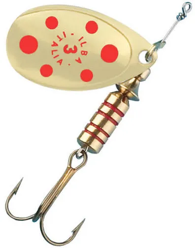 ILBA TONDO GOLD/RED N°2