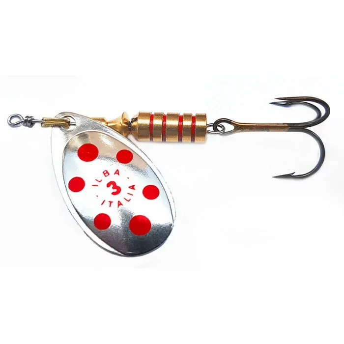 ILBA TONDO SILVER/RED N°2